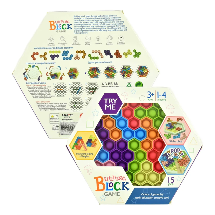 Push Pop Bubble, Building Block spil