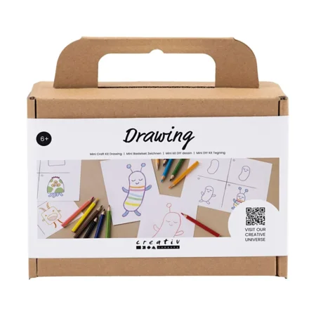 Mini DIY kit tegning, monstre
