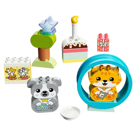 LEGO DUPLO Mein erster Welpe und Babykätzchen mit Ton