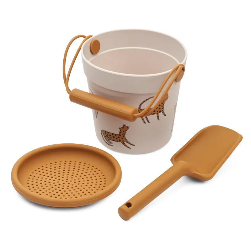 LIEWOOD Elmo Strandset, leopard sandy