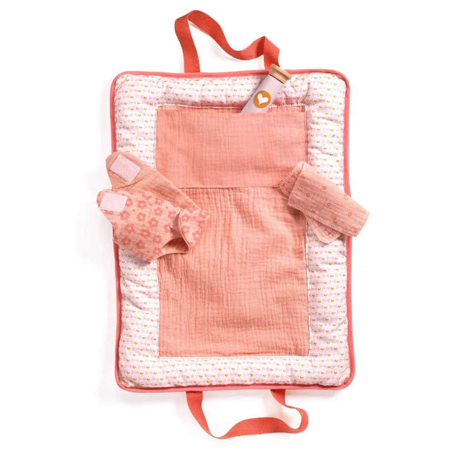 Djeco Pomea Wickeltasche, Pink