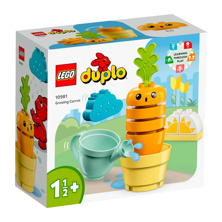 LEGO® DUPLO Gulerod med vokseværk