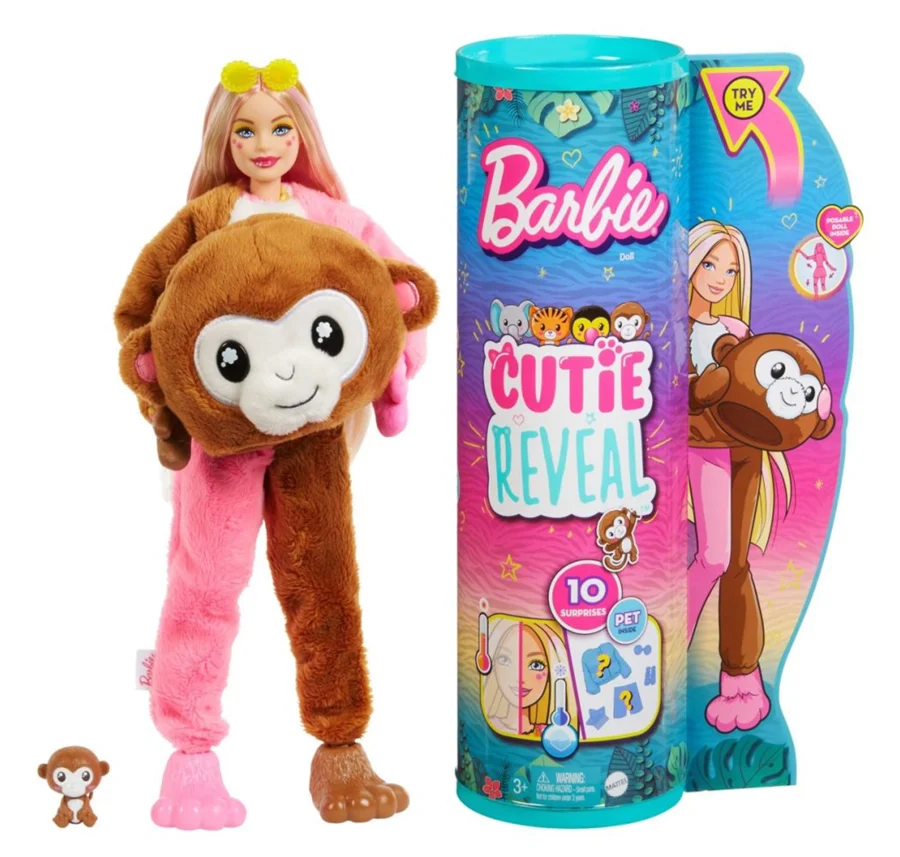 Barbie Cutie reveal jungle, abe