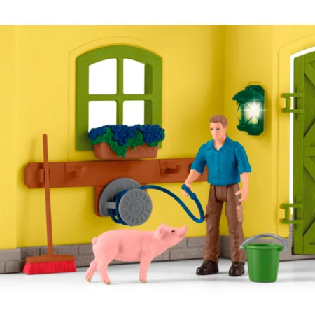 Schleich Bauernhof mit Tieren und Accessoires