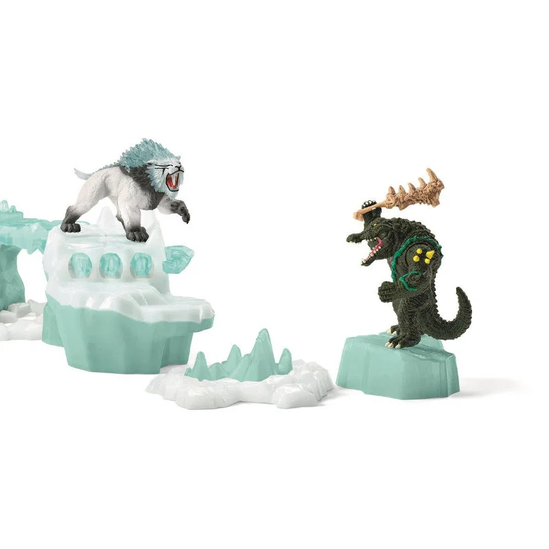 Schleich, angreb på is-øen
