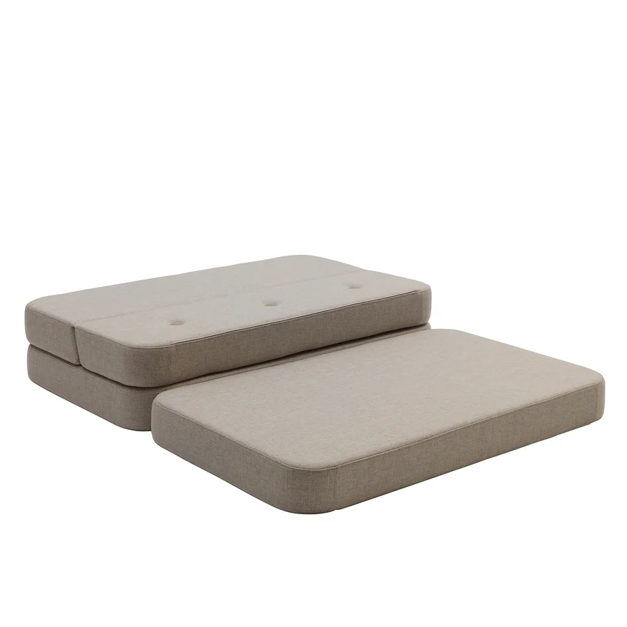 byKlipKlap 3-fold sofa, 120 cm beige