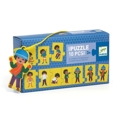 Djeco Lernpuzzle, Ich ziehe mich an