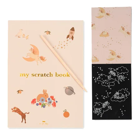 Kratzbuch "My scratch book", Konges Sløjd 