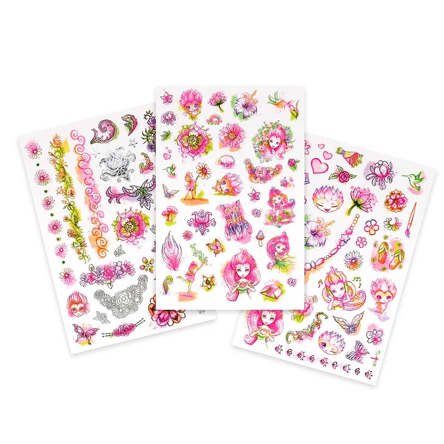 Nebulous Stars Tattoos, pink