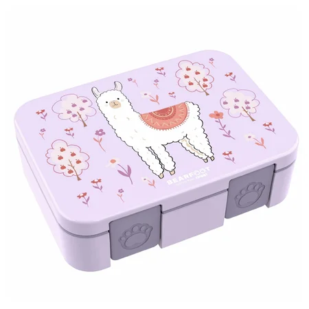 Bearfoot Bento COMPACT Brotdose, 1L - Lila Lama