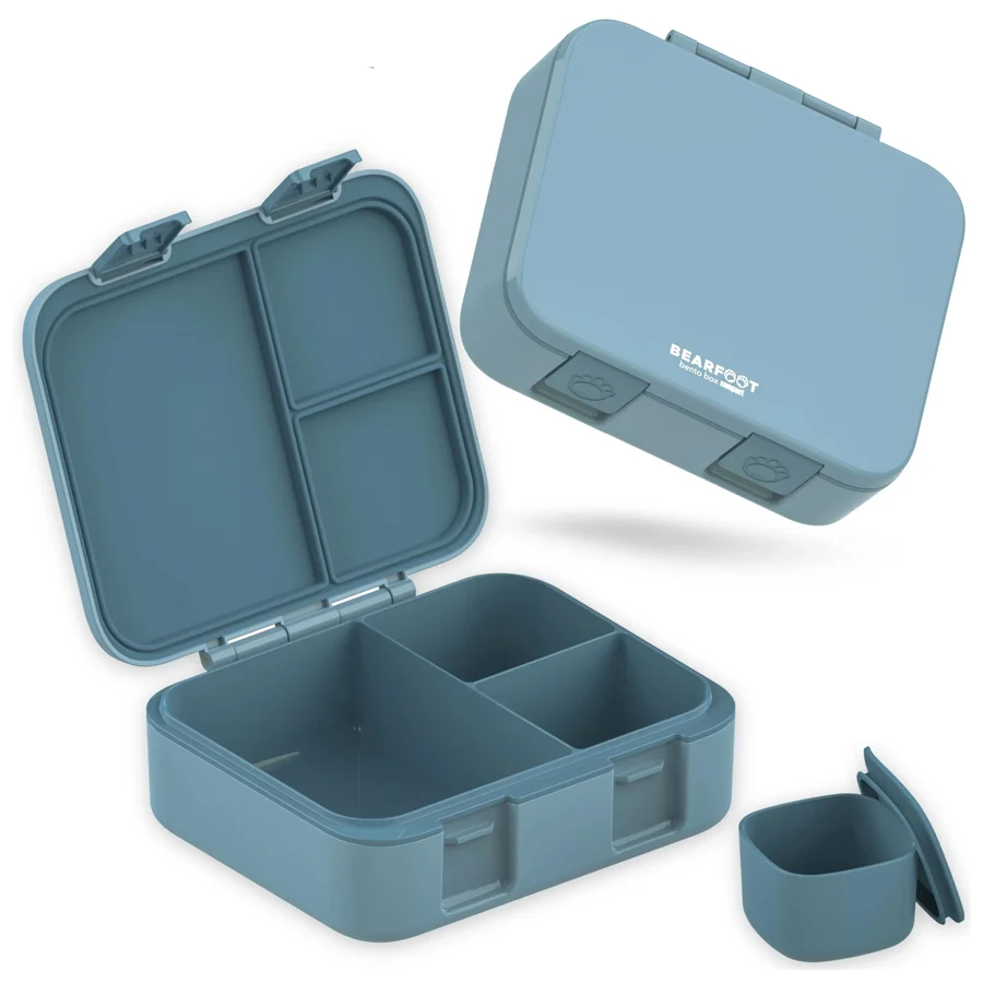 Bearfoot Bento COMPACT Madkasse, 1L - Blå