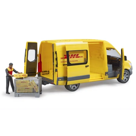 Bruder MB Sprinter DHL Van mit Fahrer