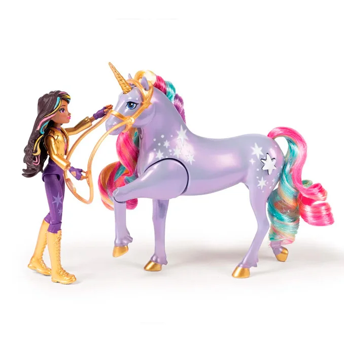 Unicorn Academy, Sophia und Magic Wildstar mit Lichtern