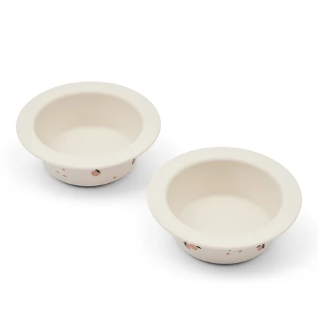 Liewood Peony 2er-Pack Schale mit Saugnapf, peach/sea shell