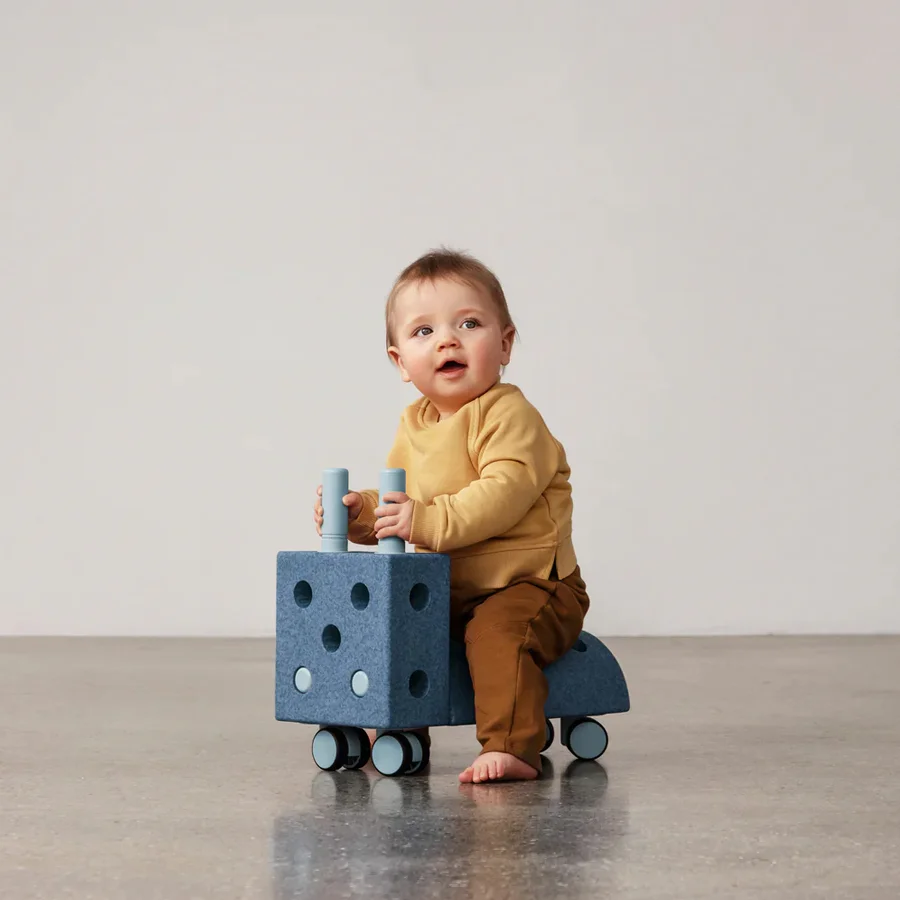 MODU Tiny Ride, 10 Teile - Deep Blue/Sky Blue