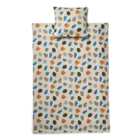 Liewood Ingeborg junior Bettwäsche mit Print, monsters blue mix