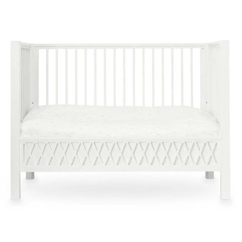 Cam Cam Harlekin Babybett, weiß