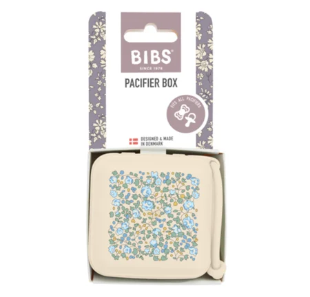 BIBSxLiberty Schnullerbox, Eloise ivory