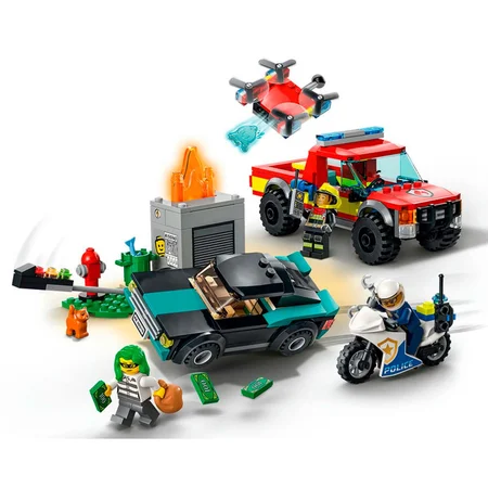 LEGO CITY Löscheinsatz und Verfolgungsjagd