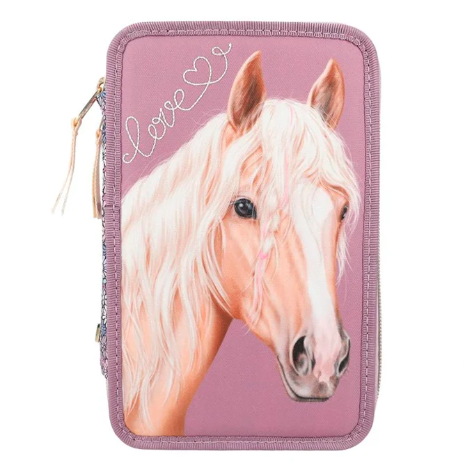 Miss Melody 3Fach-Federtasche, Flower Fields