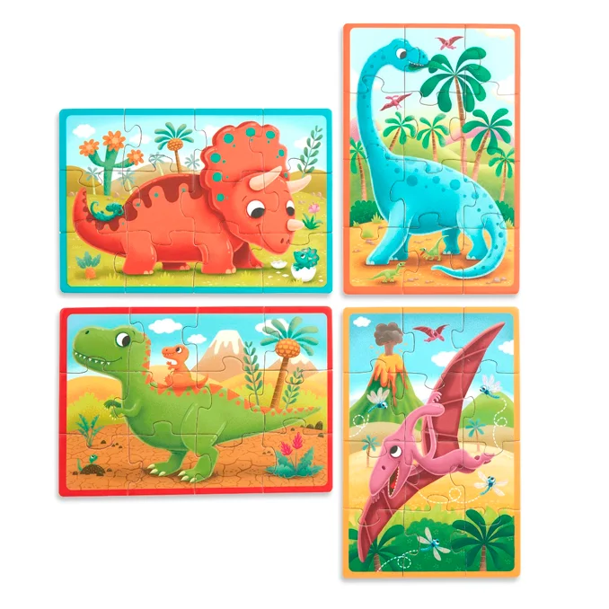 B Toys Holz-Puzzle "Dino"