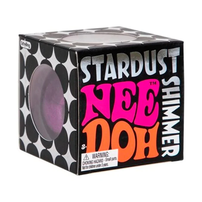 NeeDoh Fidget Ball mit Glitzer - Stardust, verschiedene Farben