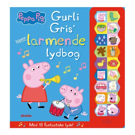 Gurli Gris super-larmende lydbog