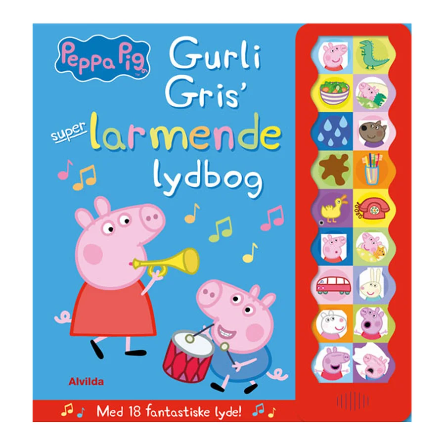 Gurli Gris super-larmende lydbog