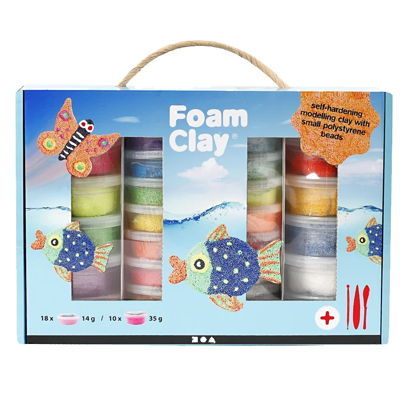 Foam Clay i kuffert