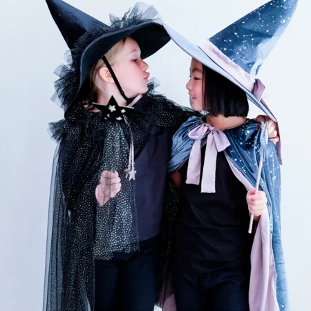 Mimi & Lula Cape Hexe Beatrix Halloween, grau