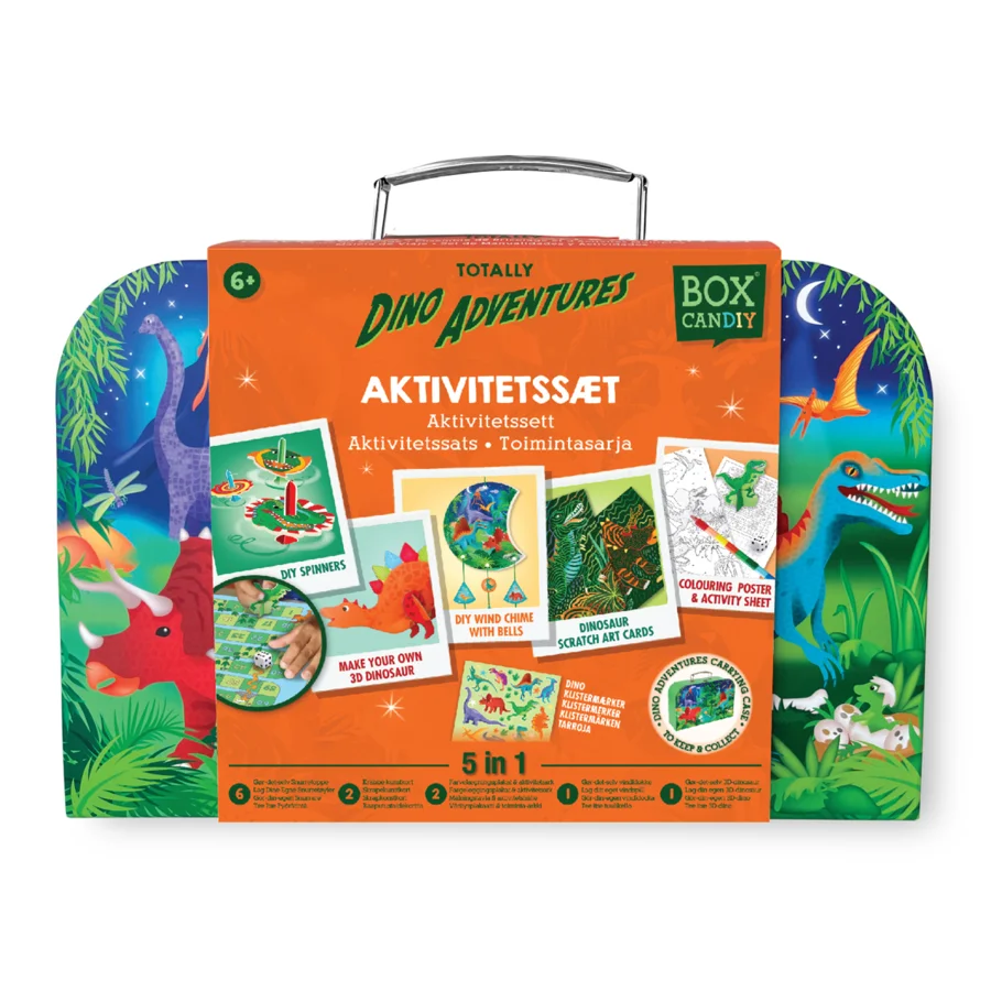 BOX CANDIY Multi Aktivitätsset, Dino Adventure