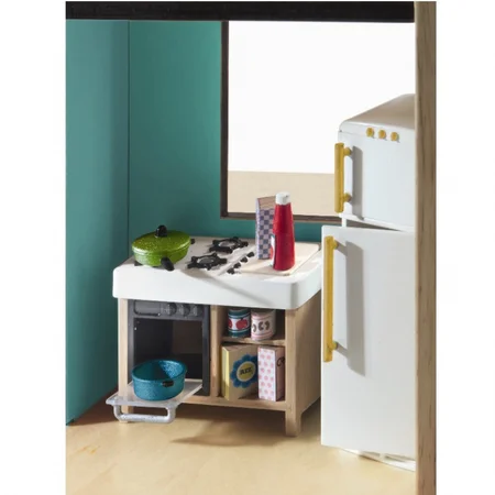 Djeco stort dukkehus, cubic house
