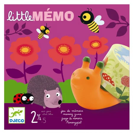 Djeco Memoryspiel für Kleinkinder, Tiere