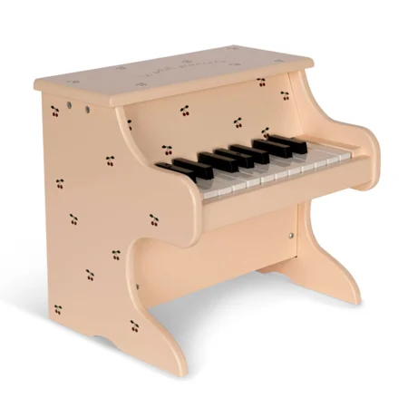 Konges Sløjd Kinderklavier aus Holz, cherry
