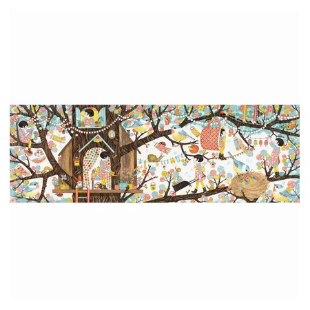 Djeco Galerie-Puzzle, Baumhaus - 200 Teile