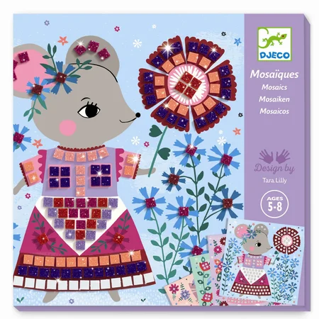 Djeco Kreatives Mosaik, Niedliche Tiere
