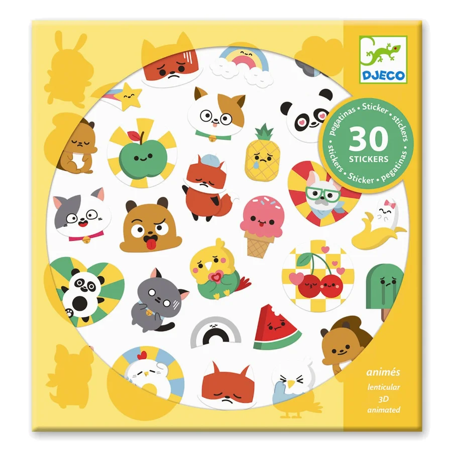 Djeco klistermærker, emoji