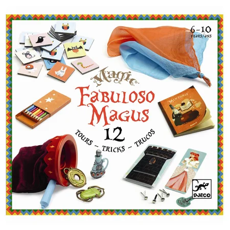 Djeco trylleæske, Fabuloso Magus - 20 tricks