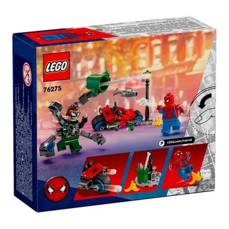 LEGO® Marvel, Verfolgungsjagd mit dem Motorrad: Spider-Man vs. Doc Ock