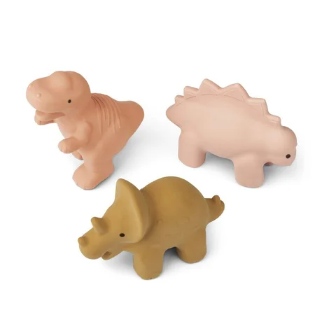 Liewood 3er-Pack Badespielzeug Dino, rose mix