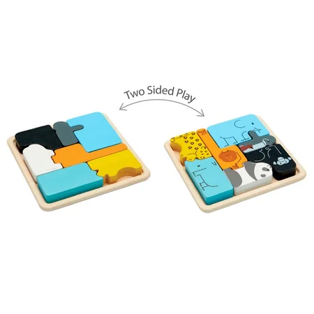 Plan Toys Tier-Puzzle