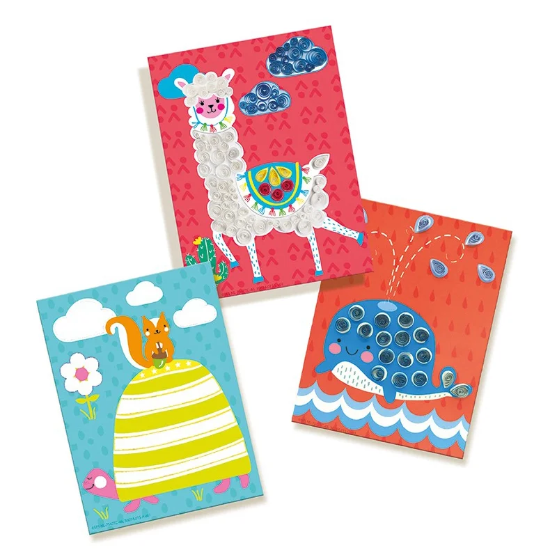 SES Creative Bastelset Karten mit Quilling