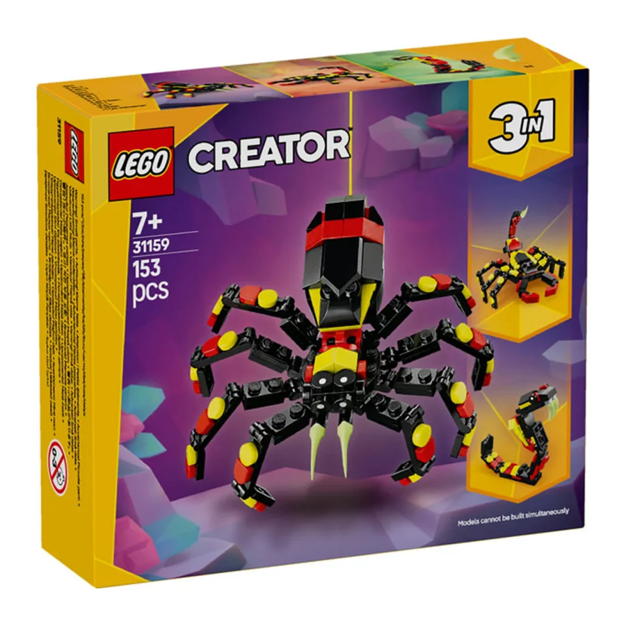 LEGO® Creator, 3in1- Wilde Tiere - Überraschungsspinne