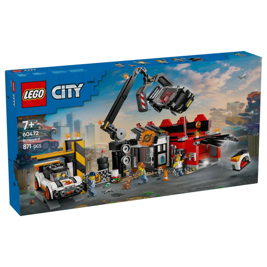 LEGO® City, Schrottplatz mit Autos