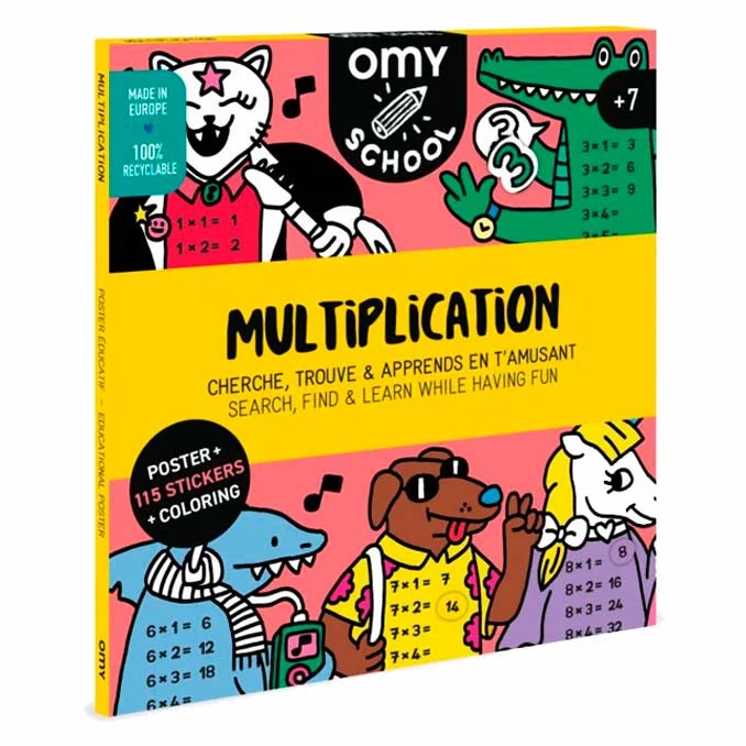Omy School - Mathematik-Plakat