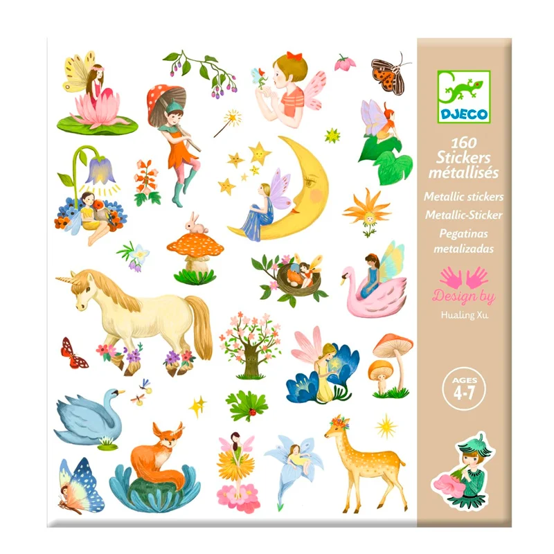 Djeco Sticker, Feen und Magie 