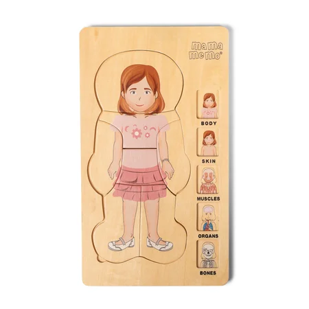 Mamamemo Körperpuzzle Mädchen