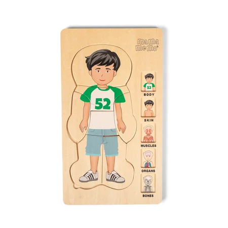 Mamamemo Körperpuzzle Junge