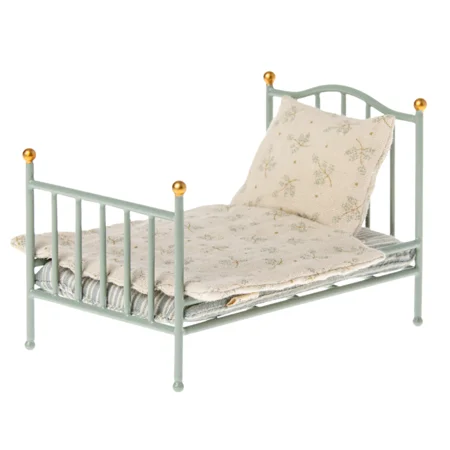 Maileg Vintage Bett für Mäuse, mint