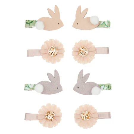 Mimi & Lula Haarspangen-Set "Bunny & Daisy Mini Clips"